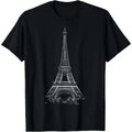 Eiffel Tower T-shirt T-Shirt Made in USA Hoodie, Sweatshirt | GrindPrints.com
