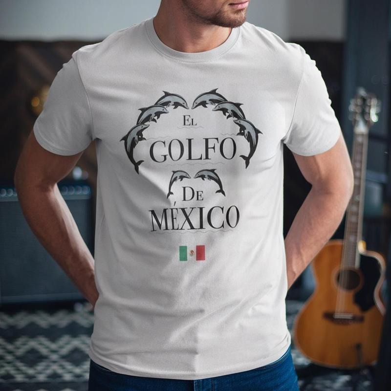El Golfo De Mexico T-shirt, Patricio Campillo, Gulf of Mexico Sweatshirt Hoodie | GrindPrints.com
