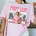 El0n M.u.s.k First Lady 2024 shirt - Unisex Heavy Cotton Tee - Comfort, Basic Hoodie, Sweatshirt | GrindPrints.com