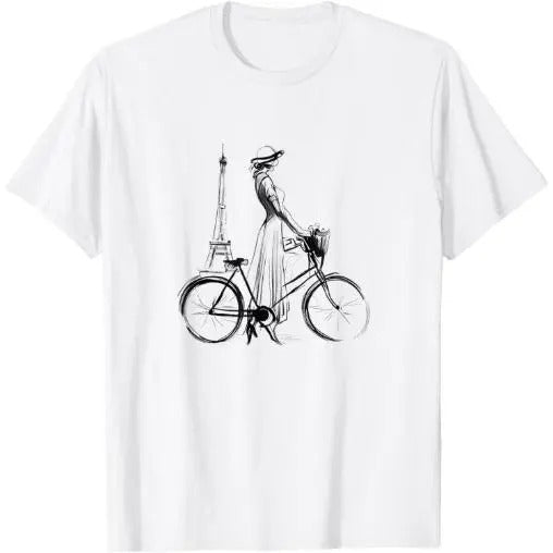 Paris : Chic Woman Eiffel Tower Made USA T-Shirts, Hoodie, Sweatshirt