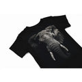 Elephant T-Shirt, Unique quirky elephant in the shadows tee, African wildlife animal Tee, African vacation T-Shirt,...