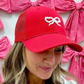 Embroidered 3D Bow Trucker Hatstyle{n002}2 T-Shirts, Hoodie, Sweatshirt | GrindPrints.com
