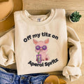 Embroidered Aperol Spritz Tee, Unisex Beer Garden Tshirt, Funny Embroidered Tshirt, Coacktail lover Tee, Funny Tshirts,...