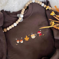 Embroidered Autumn Day Sweatshirt T-Shirts, Hoodie | GrindPrints.com