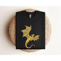 Embroidered Basgiath Sweatshirt, Embroidery Dragon Riders, Fourth Wing Kids Sweatshirt, Embroidery Fantasy Reader,...