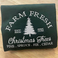Embroidered Christmas tree sweatshirt T-Shirts, Hoodie | GrindPrints.com