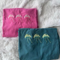 Embroidered Jellyfish Shirt, Embroidered Tshirt Hoodie, Sweatshirt | GrindPrints.com