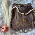 Embroidered Long Sleeve, Cute Embroidered Shirt, Fall Shirt, Stars Hollow Tshirt Hoodie, Sweatshirt | GrindPrints.com