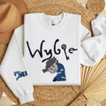 Embroidered Wybie Sweatshirt, Spooky Season Tee, Couple Matching Halloween Embroidery Shirt Gift Hoodie | GrindPrints.com