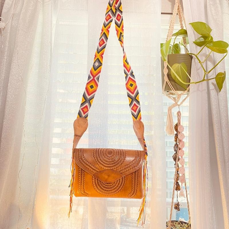 Embroidered and Real leather cross body bags Floral T-Shirts, Hoodie, Sweatshirt | GrindPrints.com