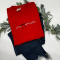 Embroidered mama bow shirt-unisex short sleeve tee Hoodie, Sweatshirt | GrindPrints.com