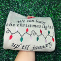 Embroidered sweater Christmas light T-Shirts, Hoodie, Sweatshirt | GrindPrints.com