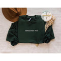 Embroidery Absolutely Not Sweatshirt, Embroidered Absolutely Not Hoodie, Absolutely Not Wear, Embroidered Quote,...