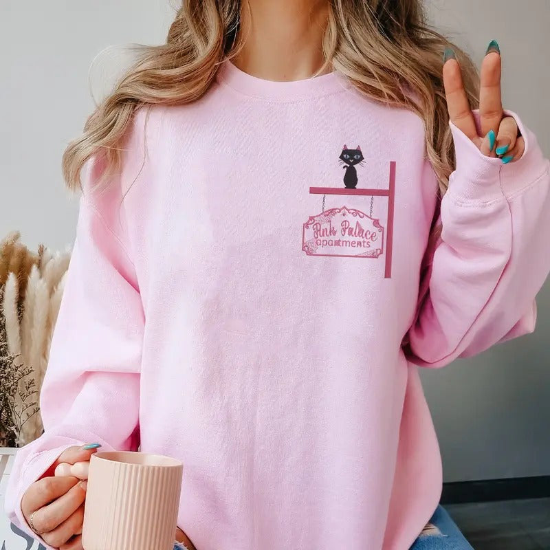 Embroidery Pink Palace Apartment Shirt, Coraline Dreaming Colorful T-Shirt, Horror Coraline movies, Horror Character...