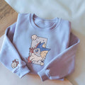 Embroidery Vaporen Moonlight Sweatshirt, Evee Water Bubble Jet, Embroidery Anime Tshirt, PKM University, Anime Shirt,...