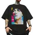 Eminem Rap Shirt, Vintage Bootleg Eminem T-Shirt, Rapper Homage Graphic T-Shirt, Eminem Merch, Rapper Hip Hop Bootleg...