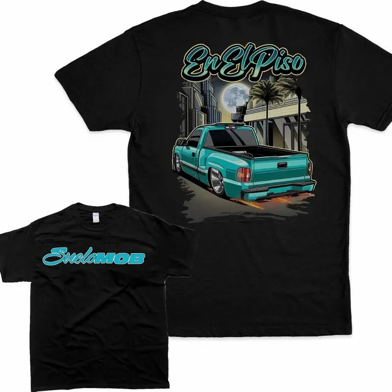 EnElPiso Car Graphic Tee Mens Car Enthusiast Tshirt Hoodie, Sweatshirt | GrindPrints.com
