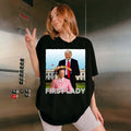 EnMusk First Lady 2024 shirt - Unisex Heavy Cotton Tee Basic Hoodie, Sweatshirt | GrindPrints.com