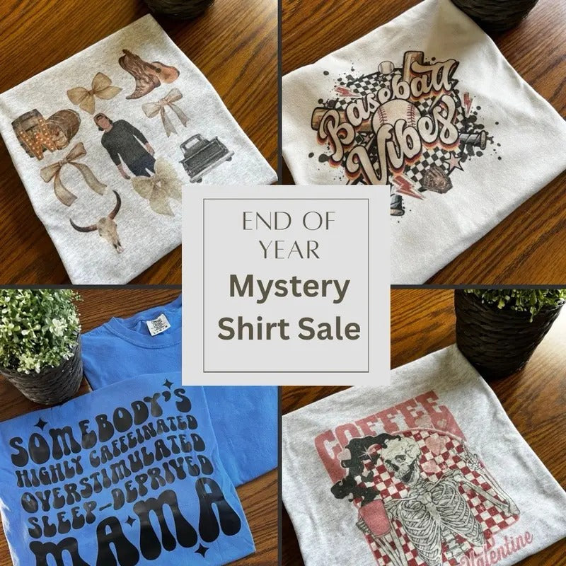 End Of Year Sale Women's Cotton T-shirt Shirt Grab Bags - Comfort Hoodie, Sweatshirt | GrindPrints.com