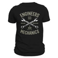 Engineers Needed Heroes So God Created Mechanics Men's T-Shirt Casual Classic Hoodie, Sweatshirt | GrindPrints.com