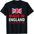 England Shirts, Made In England A Long Time Ago Funny British Birthday Gift T-Shirt Cotton Fashion Casual Classic Hoodie,...