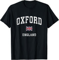 England Shirts Oxford England Vintage Athletic Sports Cotton Casual Classic T-Shirts, Hoodie, Sweatshirt
