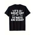 English Teacher Print, Men's Cotton T-shirt, Funny Graphic Tee Men's Outdoor Clothes, Men's Clothing, Back To School...
