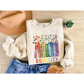 Equal Rights Shirt, Book Flower Shirt, Social Justice T-Shirt, Equality Peace Love Kindness Shirt, Feminist Gift for Her,...