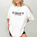 Equality Hurts No One Comfort Colors Shirt, Equal Rights T-shirt, LGBTQ Tee, Trans Rights Shirt, Rainbow Clothing Hoodie,...