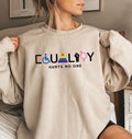 Equality Hurts No One Sweatshirt, Equal Rights Shirt, LGBTQ Sweatshirt, Rainbow Shirt Sweatshirt, Social Justice Shirt,...