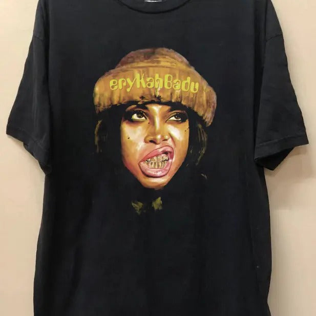 Erykah 90s Music Rock, Gifts for Fans, Graphic tour Shirt,Erykah Badu concert shirt Hoodie, Sweatshirt | GrindPrints.com