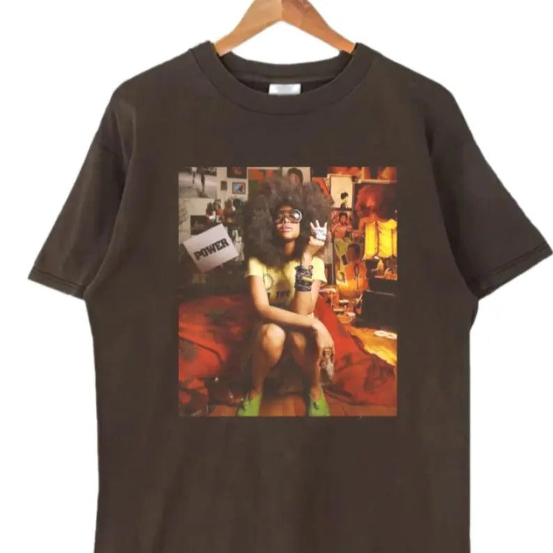 Erykah Badu Shirt Erykah Tour Shirt Badu Music Rock Shirt Classic Top Fans T-Shirts, Hoodie, Sweatshirt