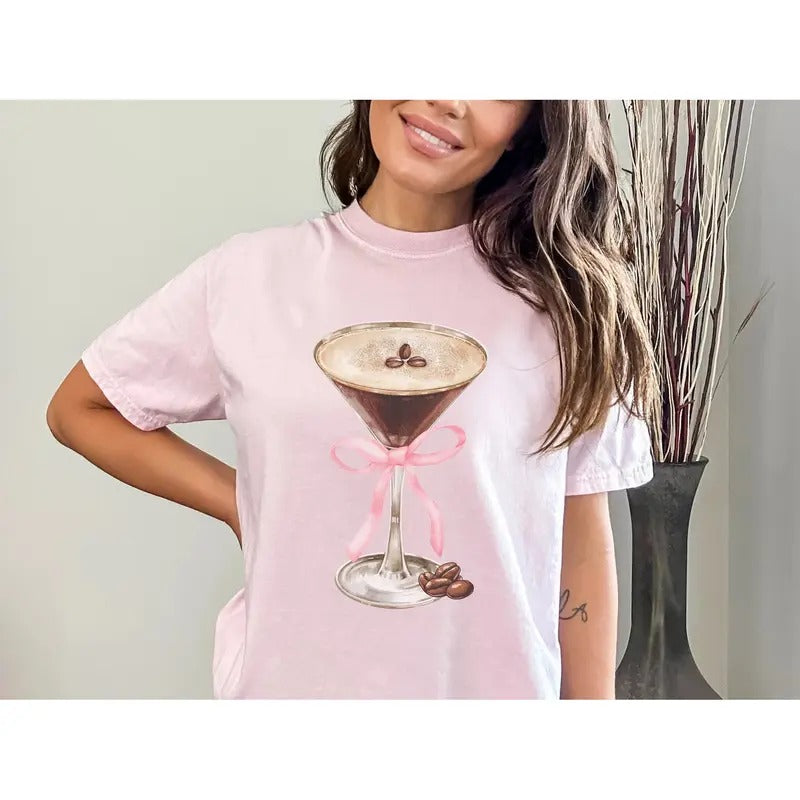 Espresso Martini Graphic Top T-Shirts, Hoodie, Sweatshirt | GrindPrints.com