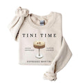 Espresso Martini Sweatshirt, Tini Time, Cotton Top, Martini Lover Gift, Martinis Sweatshirt Sweaters Classic T-Shirts, Hoodie