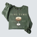 Espresso Martini Sweatshirt, Tini Time, Espresso Ugly Swewatshirt, Espresso Lover Shirt, Martini Lover Gift Hoodie