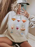 Espresso Martinis Sweatshirt ~ Unisex Apparel Relaxed Fit Printed In The USA Clothing Womenswear Casual and ComfortableV...