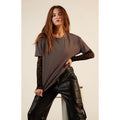 Est. PAC 1980 Women's Lace Layered Long Sleeve T-Shirt Hoodie, Sweatshirt | GrindPrints.com