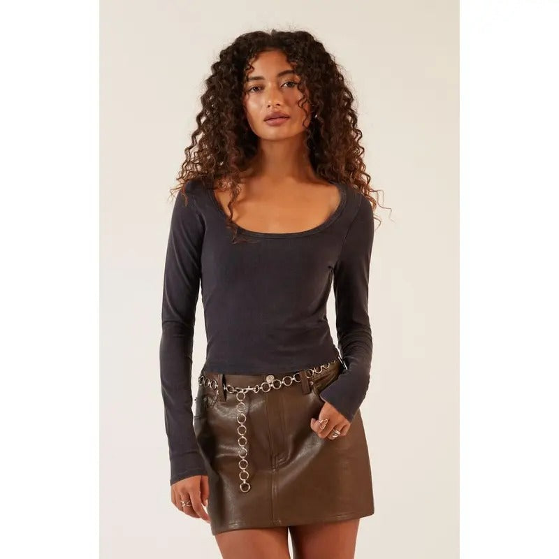 Est. PAC 1980 Women's Scooped Out Long Sleeve Topstyle{n002}2 T-Shirts, Hoodie, Sweatshirt | GrindPrints.com