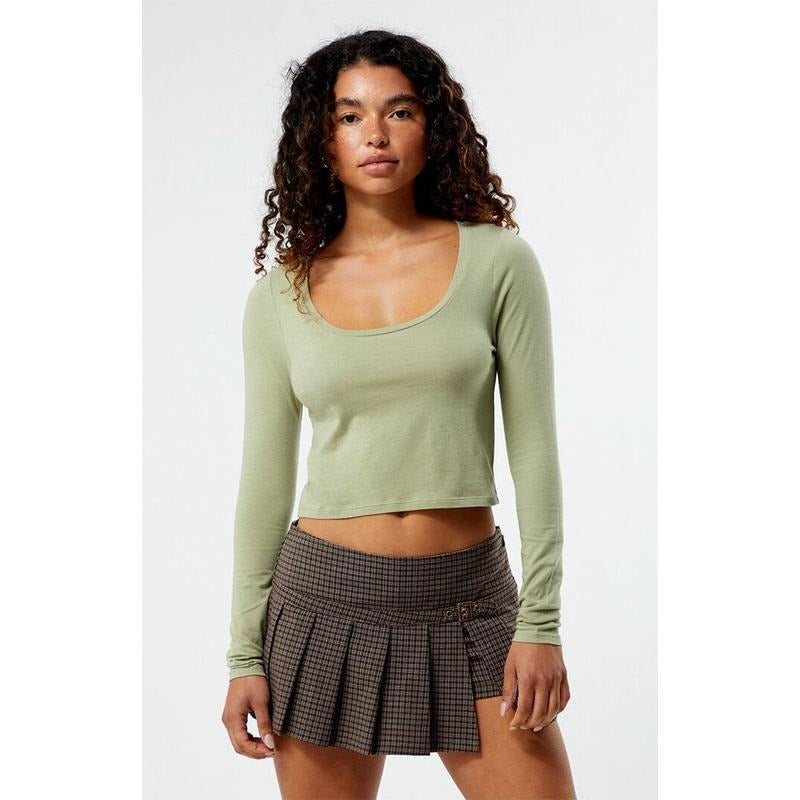 Est. PAC 1980 Women's Molly Scoop Long Sleeve Top T-Shirts, Hoodie, Sweatshirt | GrindPrints.com