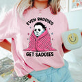 Even Baddies Get Saddies Shirt, Funny Horror Meme T Shirt, Myers Shirt Hoodie, Sweatshirt | GrindPrints.com
