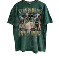 Even Baddies Get Saddies Vintage Graphic T-Shirt, Retro Funny Alpha Raccoon Bootleg T Shirt, Funny Gag Oversize Tee,...