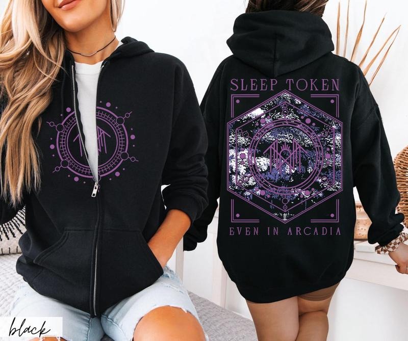Even In Arcadia Sleep Token Unisex ZIP Hoodie, Gift for fans Womenswear T-Shirts, Sweatshirt | GrindPrints.com