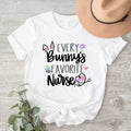 Every Bunny's Favorite Nurse Shirt, Funny Easter Nurse T-shirt, Cute Nursing Student Spring Gift Tee, Matching Rabbit...