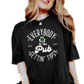 Everybody In The Pub Getting Tipsy Shirt, Funny St Pattys Day Shirt, Cute St Patrick's Day, St. Patrick's Day Tee, Irish...