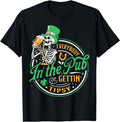 Everybody In The Pub Getting Tipsy St Patricks Day Men Women T-Shirt | Unisex Cotton Tee, Short Sleeve, Crewneck, Size...