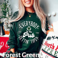 Everybody In The Pub Getting Tipsy Sweatshirt, Funny St Pattys Day Shirt, Cute St Patrick's Day, St. Patrick's Day Gift,...