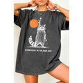 Everyday Is Trash Day Raccoon Tee For Women, Raccoon Lovers, Raccon Tee, Oversized Tee, Raccoon Gift Casual Comfort...