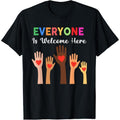 Everyone Is Welcome Here Idaho Teacher T-Shirtstyle{n002}4 T-Shirts, Hoodie, Sweatshirt | GrindPrints.com