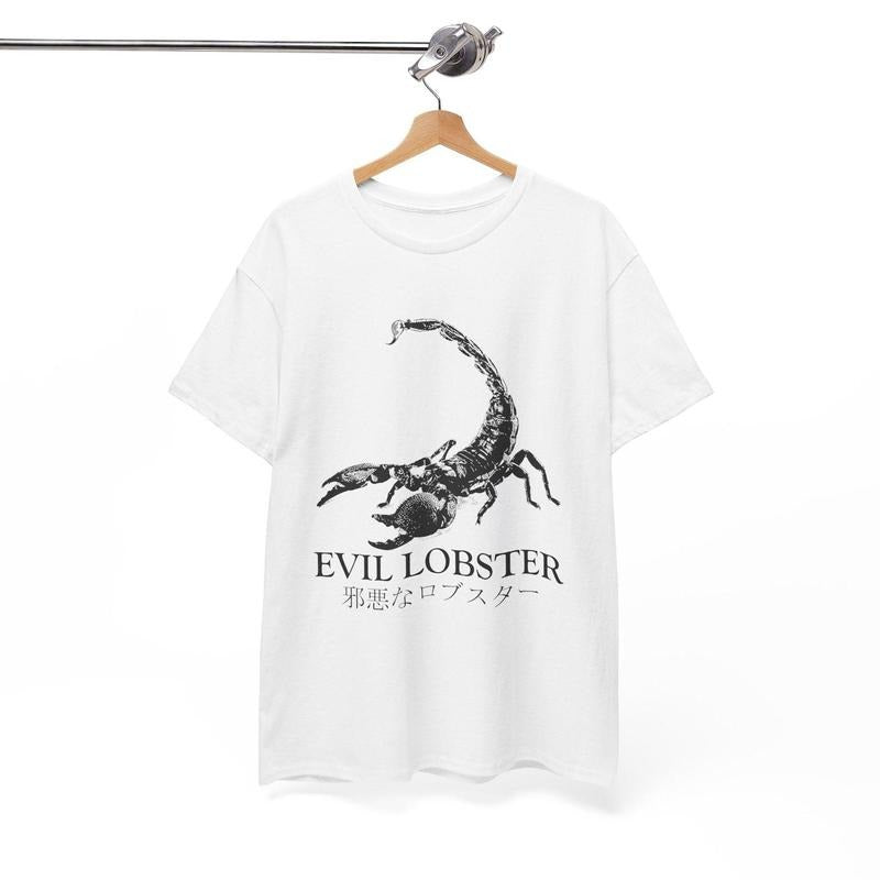 Evil Lobster Japanese Scorpion T-Shirt Hoodie, Sweatshirt | GrindPrints.com