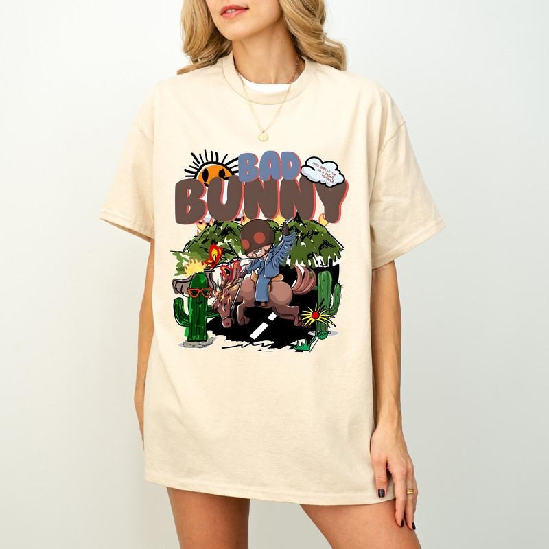 Bad Bunny Concert Shirt Nadie Sabe Lo Que Va Pasar Manana Most Wanted Tour Concert Shirt T-Shirts, Hoodie, Sweatshirt